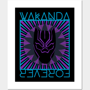 Wakanda Forever Posters and Art